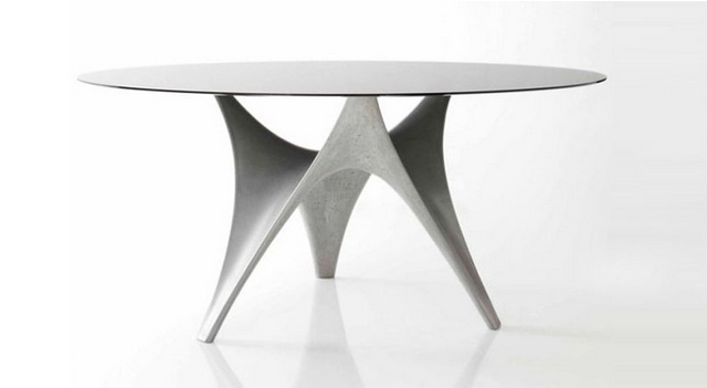 混凝土、混凝土桌子