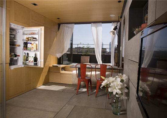 原木與混凝土擦出火花、混凝土