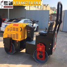 內(nèi)外兼修！1噸雙鋼輪振動壓路機 全液壓柴油壓路機 振動小碾子