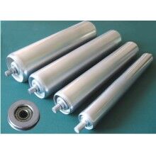 鍍鋅滾筒加工、無動力鍍鋅滾輪加工，定做滾輪