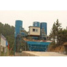 連體混凝土攪拌站2HZS25/億立建機